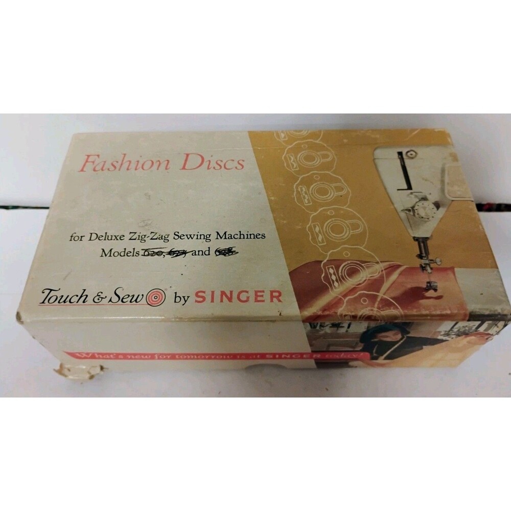 Singer Fashion Discs Cams Set 12 Part 21976 Touch & Sew Models 620 625 628
